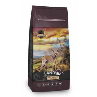 Landor Small Breed Lamb & Rice Сухой корм с ягненком и рисом для  собак малых пород (на вес)  на1 кг