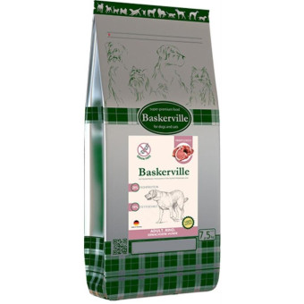 Baskerville Grain Free Adult Dog Beef Беззерновой сухой корм с говядиной для  собак (на вес) 1 кг