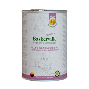 Baskerville Holistic Кабан и утка с тыквой для собак 800 г