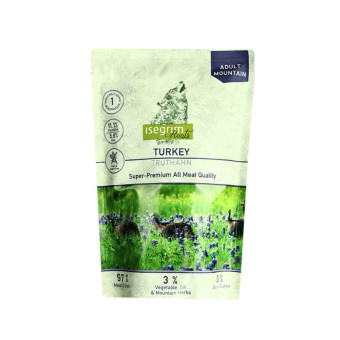 Isegrim Pouch Roots Turkey Monoprotein Индейка с козлобородником, подсолнечным маслом 410 г