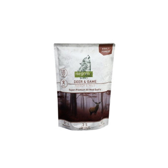 Isegrim Roots Deer & Game Влажный корм для собак с олениной и дичью 410 г