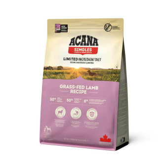 Acana Grass-Fed Lamb - сухой корм с ягненком для взрослых собак с чувствительным пищеварением 2 кг