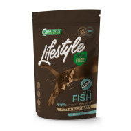 Nature's Protection Lifestyle Grain Free Cat Adult  White Fish  - сухий корм із білою рибою для дорослих котів 400 г