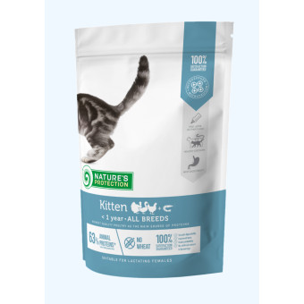 Nature's Protection Kitten Сухой корм для котят 400 г