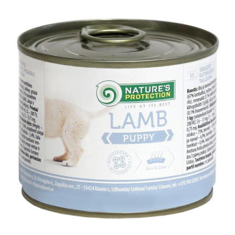 Nature's Protection Puppy Lamb Влажный корм для щенков всех пород с ягненком 200г