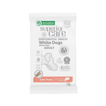 Nature's Protection Superior Care White Dogs Clear Vision лакомство для белых собак поддержка зрения