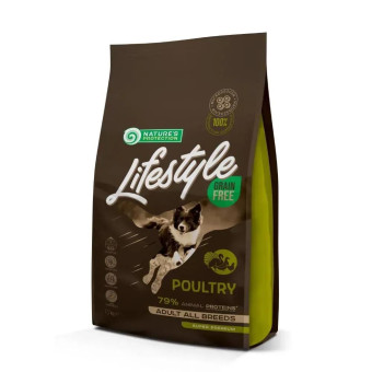 Nature's Protection Lifestyle Сухой беззерновой корм для собак всех пород с птицей 1.5 кг