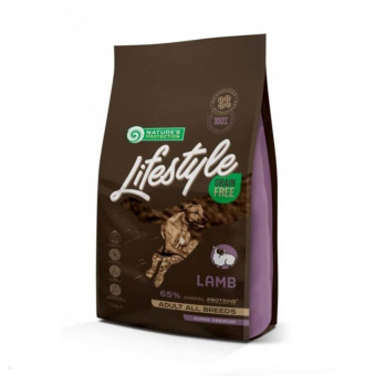 Nature's Protection Lifestyle Сухой беззерновой корм с ягнятиной для собак всех пород 1,5 кг
