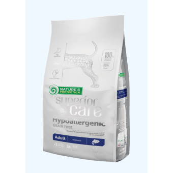 Nature's Protection Superior Care Сухой гипоаллергенный беззерновой корм для собак всех пород 1.5 кг