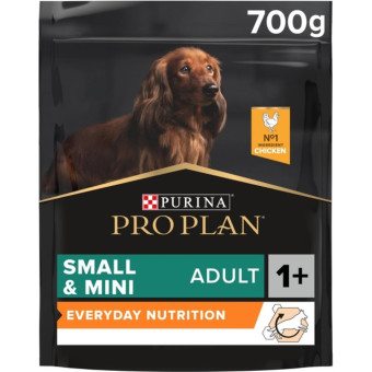 Pro Plan Small & Mini Adult 1+ Everyday Nutrion корм для взрослых собак мелких пород с курицей 700г