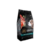 Savory Puppy Сухий корм для цуценят усіх порід, зі свіжою індичкою і куркою 3 кг