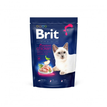 Brit Premium Cat by Nature Sterilised Сухой корм для стерилизованных кошек, с курицей 1.5 кг