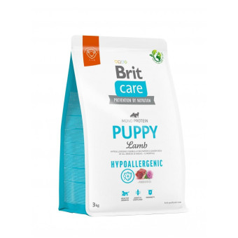 Brit Care Dog Hypoallergenic Puppy Сухой корм для щенков, гипоаллергенный с ягненком, 3 кг